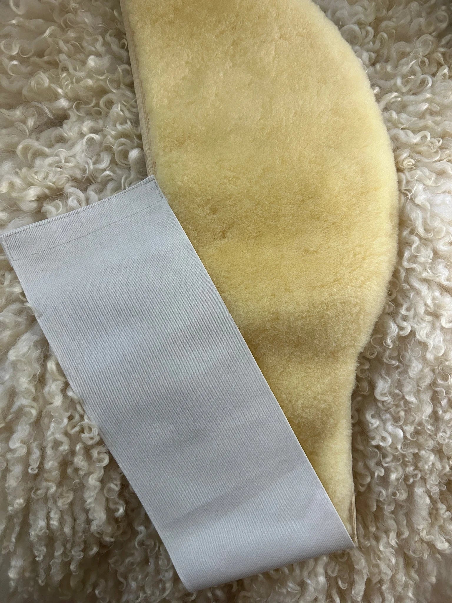 Medical Grade Sheepskin Kidney Warmer and Waist Belt - Image 5