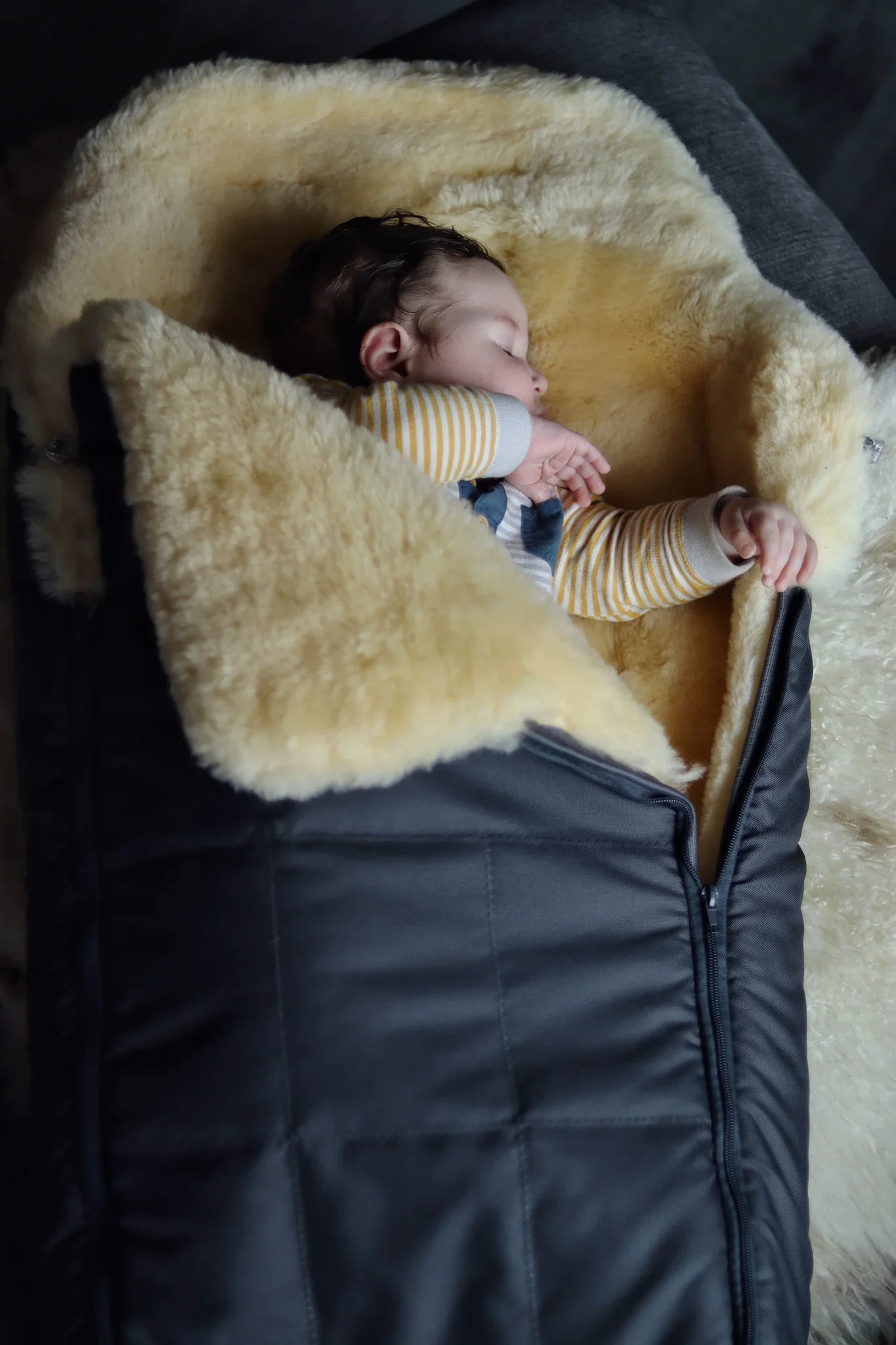 Medical Sheepskin Baby / Toddler Sleeping Bag - Image 8