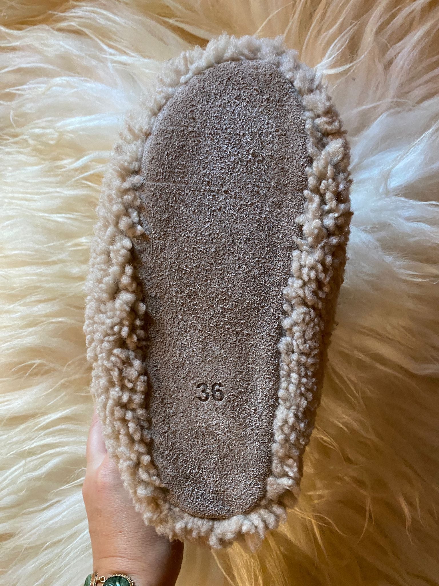 Extra Warm Sheepskin Booties - Image 8