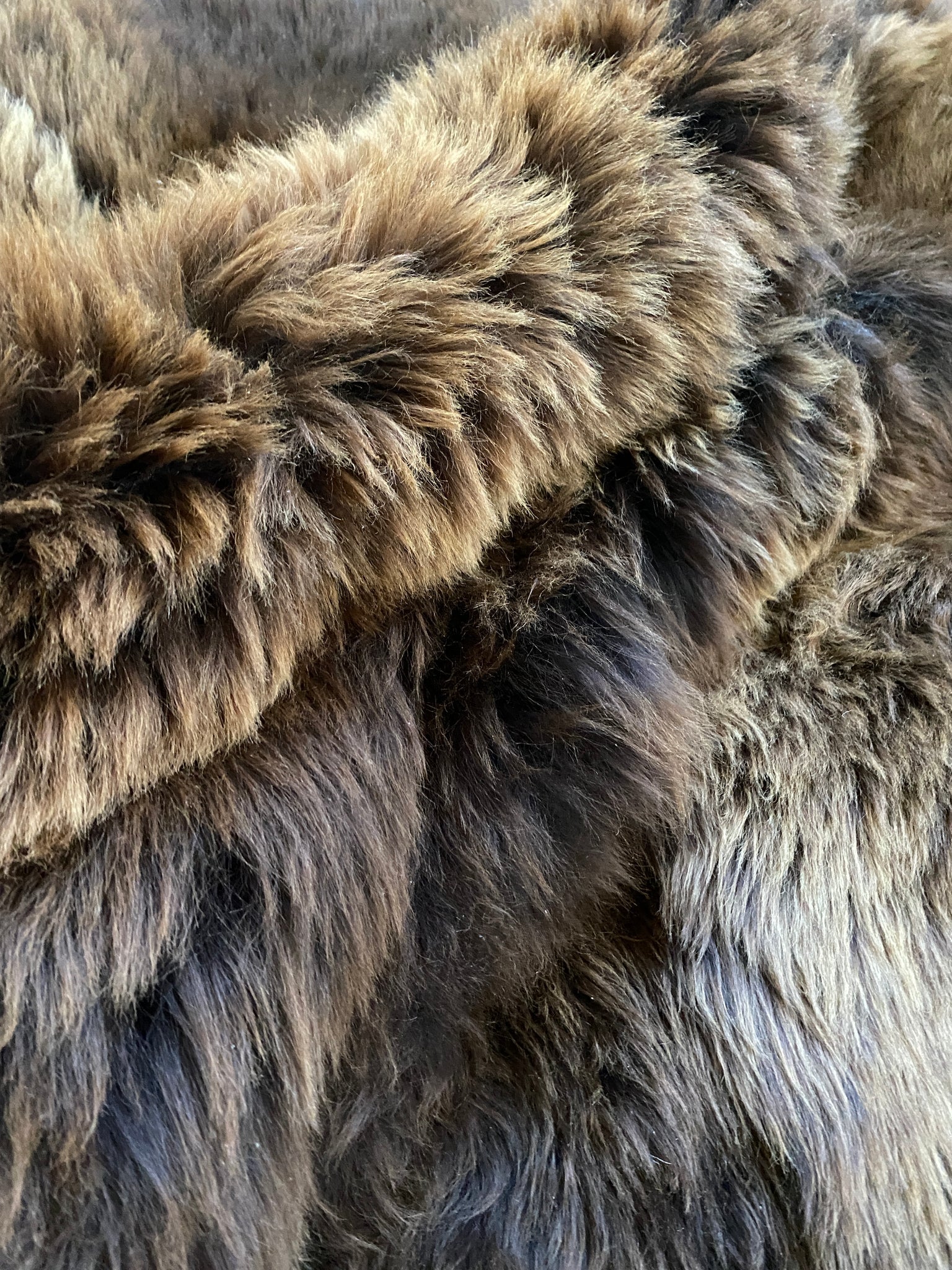 Plush Rich Brown Sheepskin Quad - Image 3