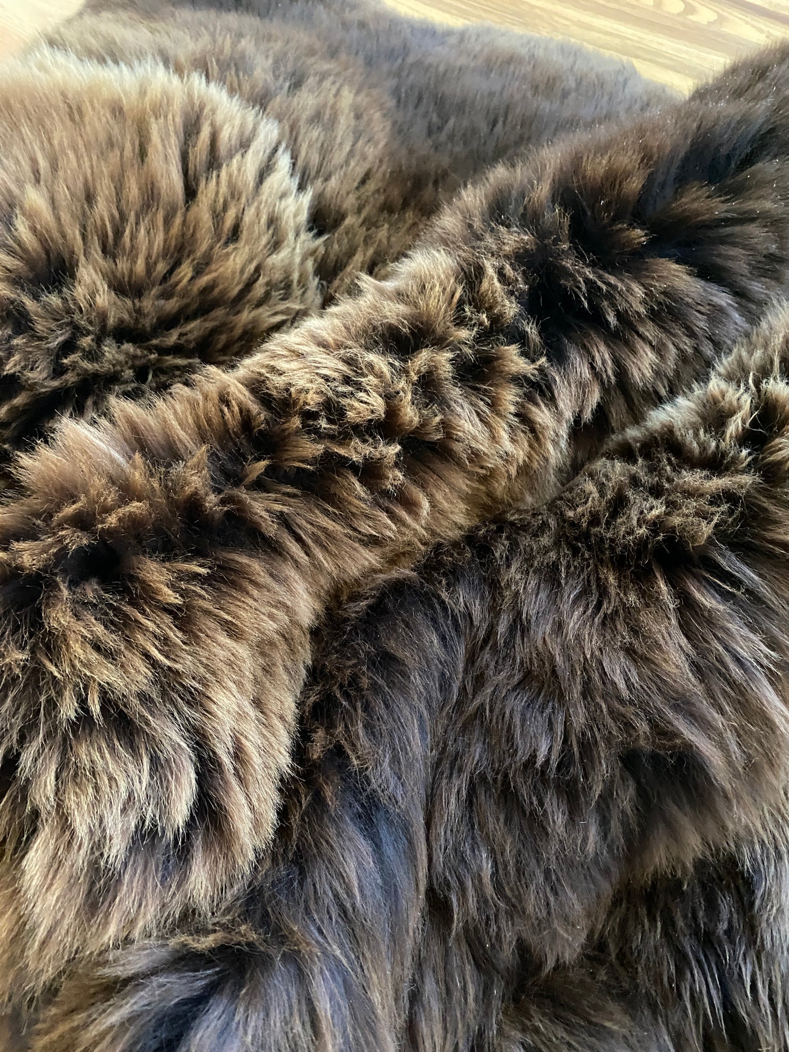 Plush Rich Brown Sheepskin Quad - Image 6